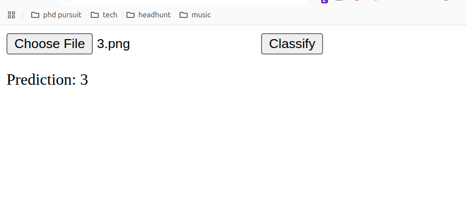 Digit Classifier API